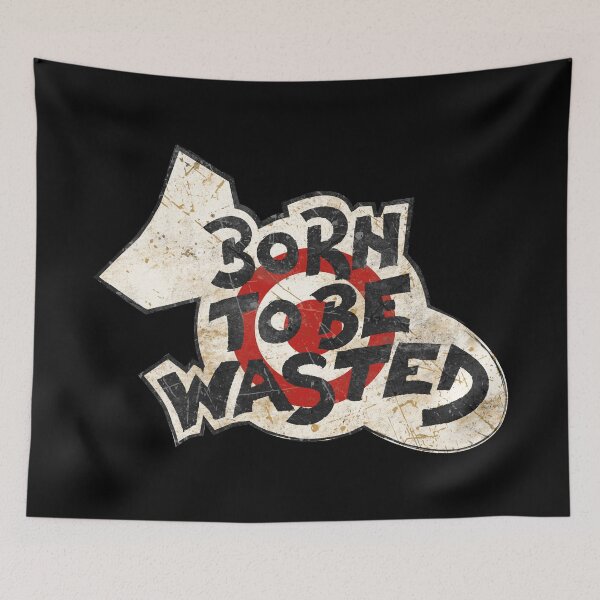 Item preview, Born To Be Wasted designed and sold by worldwarvintage.