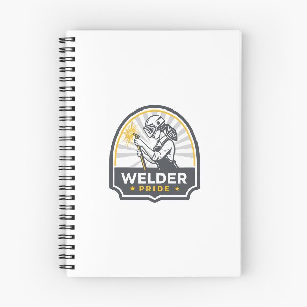 Item preview, Welder Pride Badge – Minimal Female Welder Silhouette Sticker designed and sold by VividOrganica.