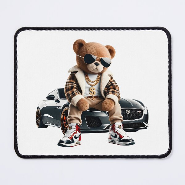 Item preview, Luxury Teddy Bear With Black Car designed and sold by expressiveware.