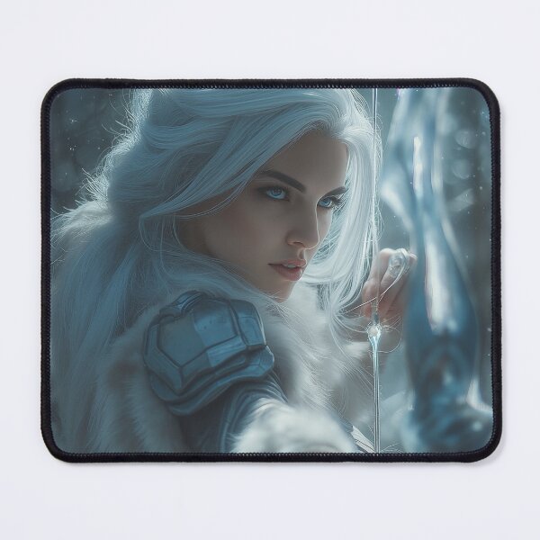 Item preview, The Frostbound Huntress designed and sold by oanaunciuleanu.