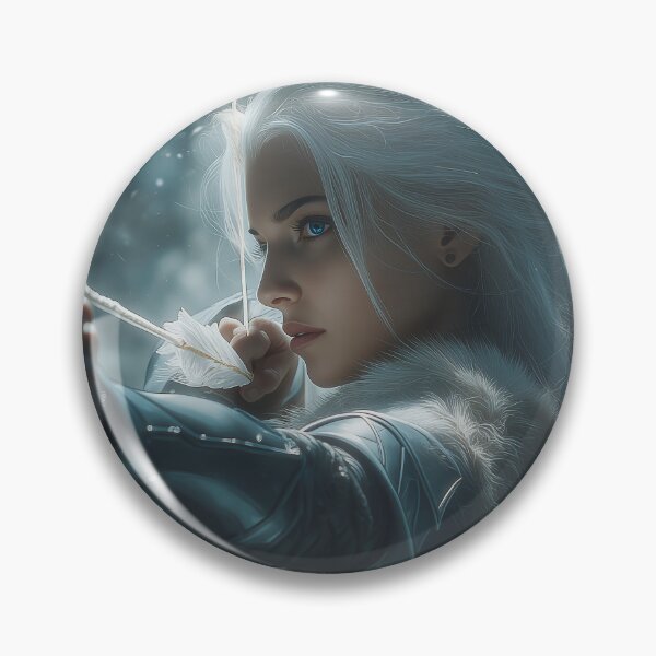 Item preview, The Frostbound Huntress designed and sold by oanaunciuleanu.