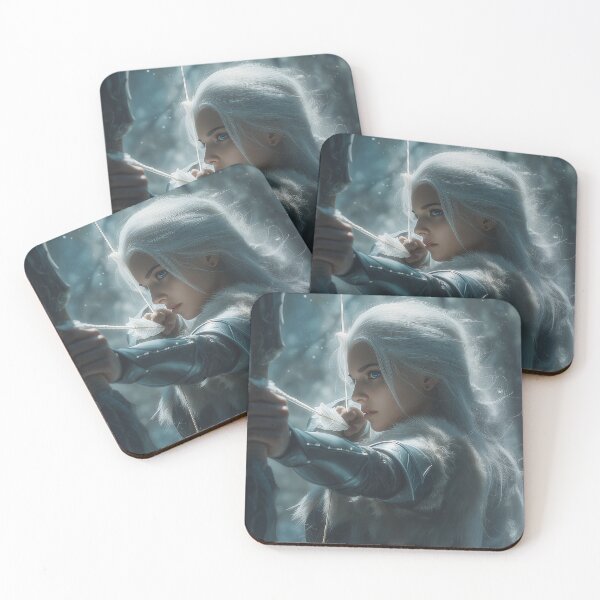 Item preview, The Frostbound Huntress designed and sold by oanaunciuleanu.