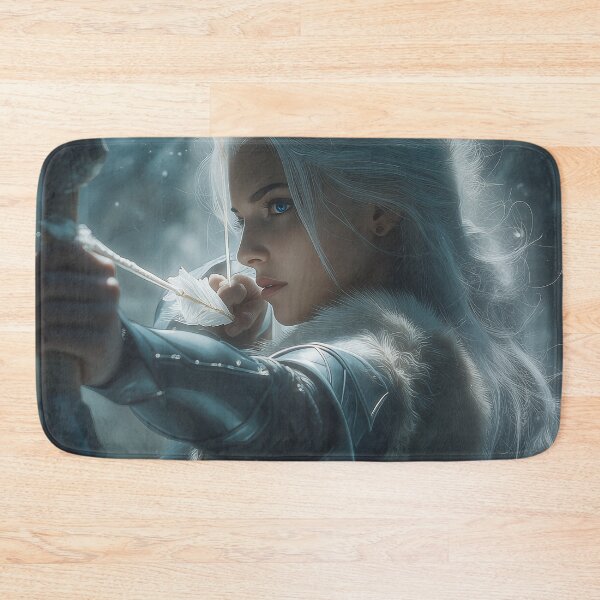Item preview, The Frostbound Huntress designed and sold by oanaunciuleanu.