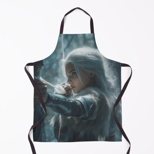 Item preview, The Frostbound Huntress designed and sold by oanaunciuleanu.