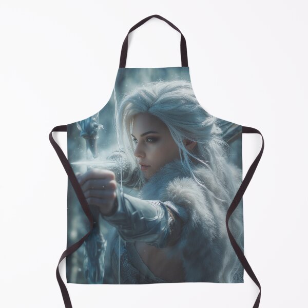 Item preview, The Frostbound Huntress designed and sold by oanaunciuleanu.