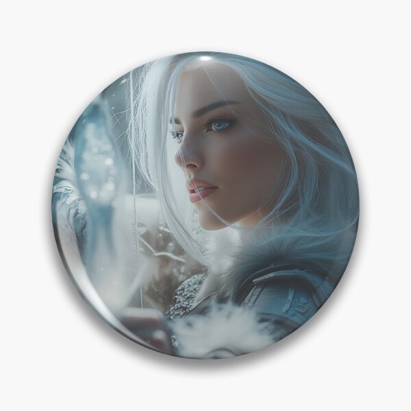 Item preview, The Frostbound Huntress designed and sold by oanaunciuleanu.