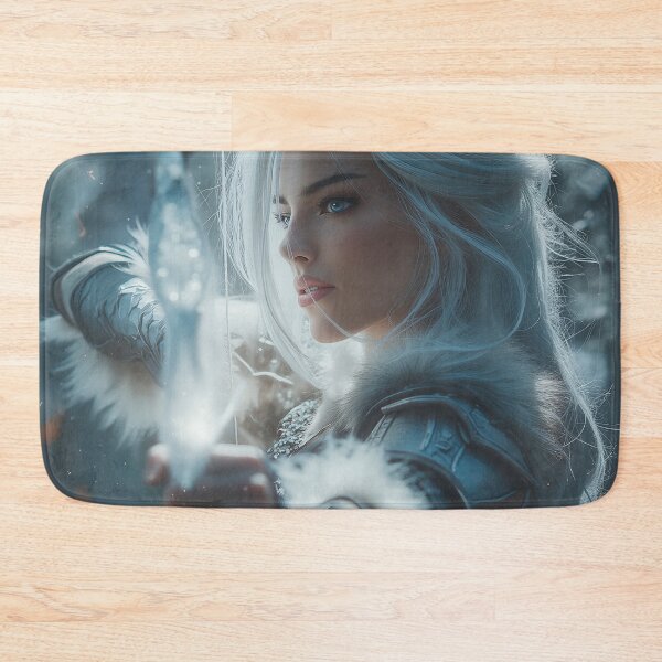 Item preview, The Frostbound Huntress designed and sold by oanaunciuleanu.