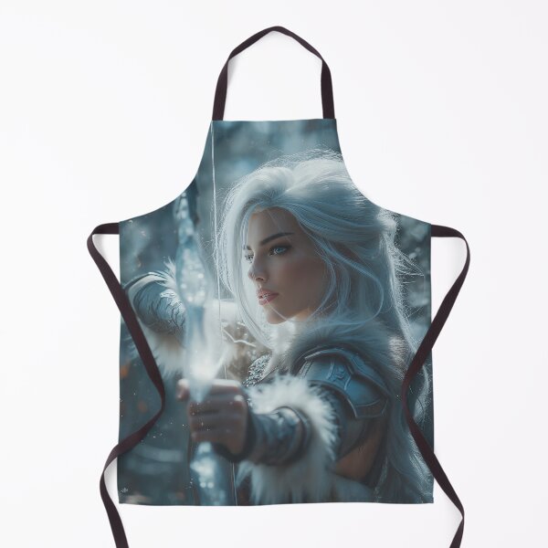 Item preview, The Frostbound Huntress designed and sold by oanaunciuleanu.