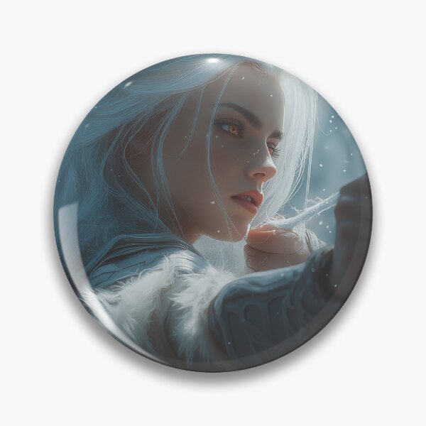 Item preview, The Frostbound Huntress designed and sold by oanaunciuleanu.