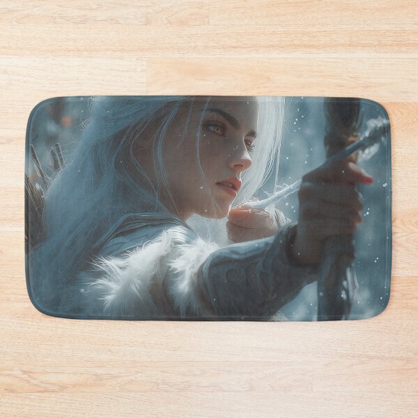 Item preview, The Frostbound Huntress designed and sold by oanaunciuleanu.