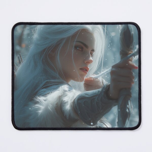 Item preview, The Frostbound Huntress designed and sold by oanaunciuleanu.