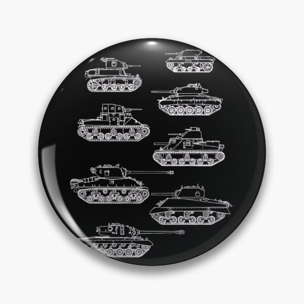 Item preview, Tanques estadounidenses de la Segunda Guerra Mundial Wu Wei transparente designed and sold by vmdmcuyoe93.
