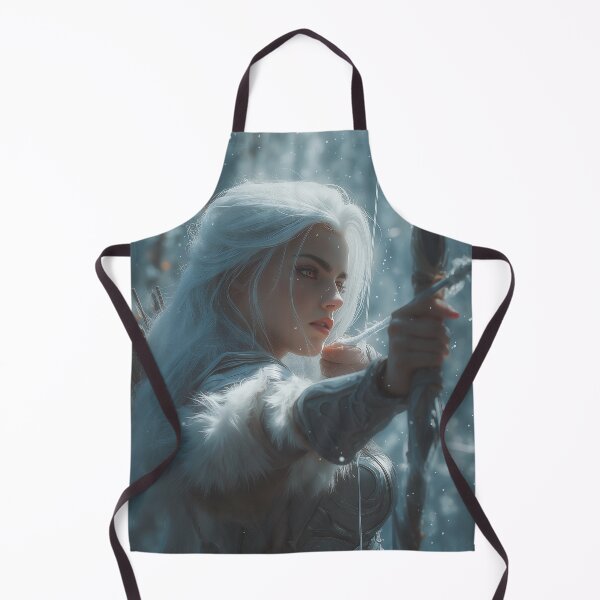 Item preview, The Frostbound Huntress designed and sold by oanaunciuleanu.
