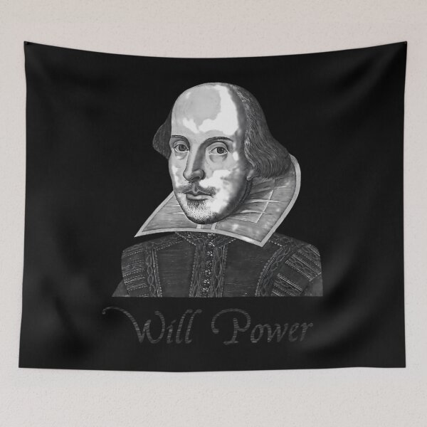 Item preview, William Shakespeare Will Power   	 designed and sold by urfmlumg49.