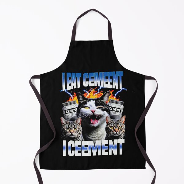 Item preview, I Ceemeent Cat Meme Tee designed and sold by SassCity.