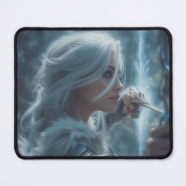 Item preview, The Frostbound Huntress designed and sold by oanaunciuleanu.