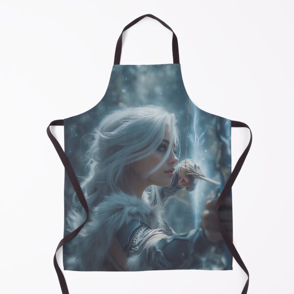 Item preview, The Frostbound Huntress designed and sold by oanaunciuleanu.