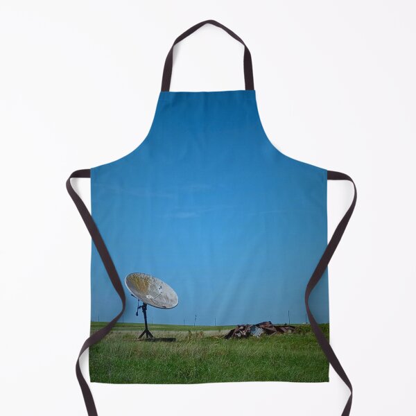 Item preview, Old satellite dish in Kansas field designed and sold by OnaleeNicklinArt.