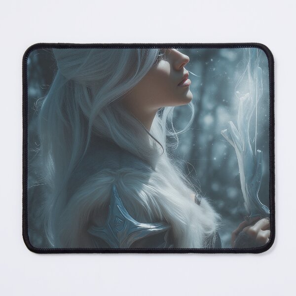 Item preview, The Frostbound Huntress designed and sold by oanaunciuleanu.