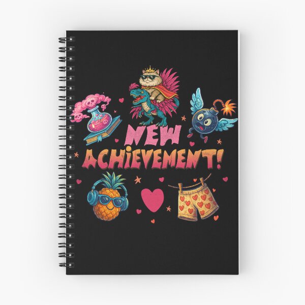 Item preview, New Achievement Book Vintage - Dungeon Crawler Carl designed and sold by RamblingsRose.