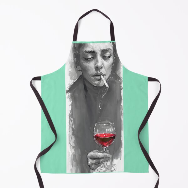 Item preview, Brooding Soul Red Wine & Cigarette Art By Merch, Limited Edition designed and sold by HERIBERTOMARTHA.