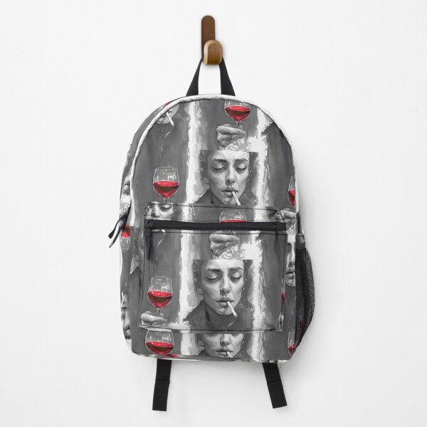 Item preview, Brooding Soul Red Wine & Cigarette Art By Merch, Limited Edition designed and sold by HERIBERTOMARTHA.