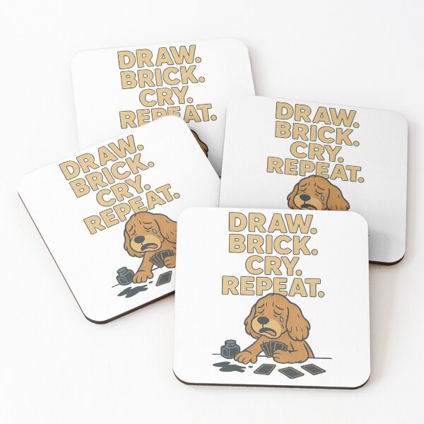 Item preview, DRAW. BRICK. CRY. REPEAT designed and sold by LilGizmo-Gigi.