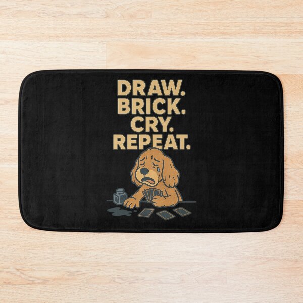 Item preview, DRAW. BRICK. CRY. REPEAT designed and sold by LilGizmo-Gigi.