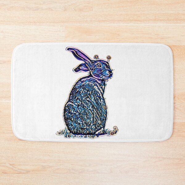 Item preview, Colorful rabbit designed and sold by OnaleeNicklinArt.