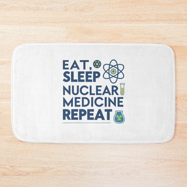Item preview, Eat Sleep Nuclear Medicine Repeat | Rad Tech Quote Design designed and sold by VividOrganica.