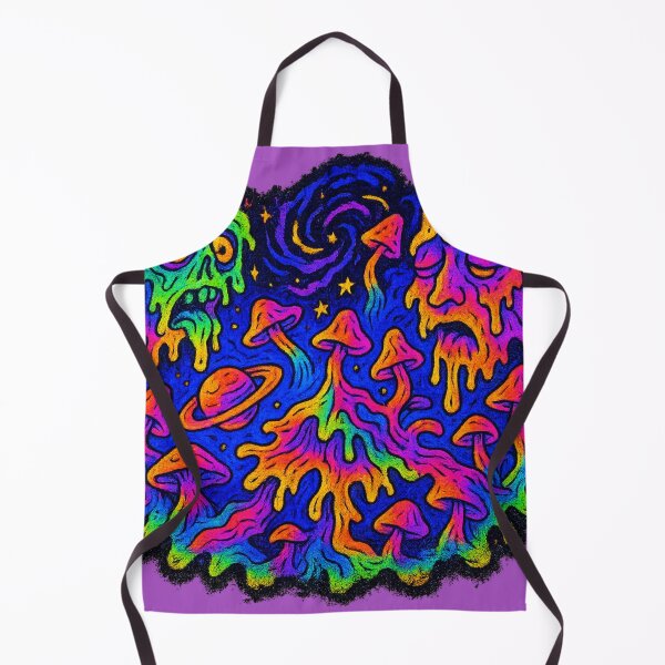 Artikelvorschau, Psychedelischer Pilz Mind Melt – Acid Trip T-Shirt Design entworfen und verkauft von getpressedshirt.
