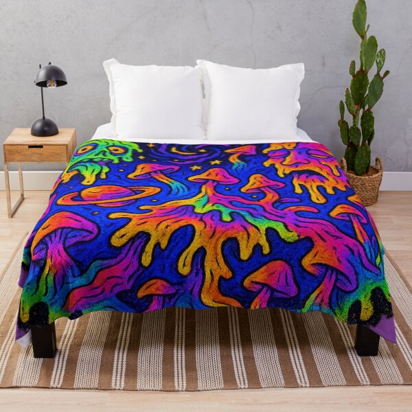 Item preview, Psychedelic Mushroom Mind Melt – Acid Trip T-Shirt Design designed and sold by getpressedshirt.
