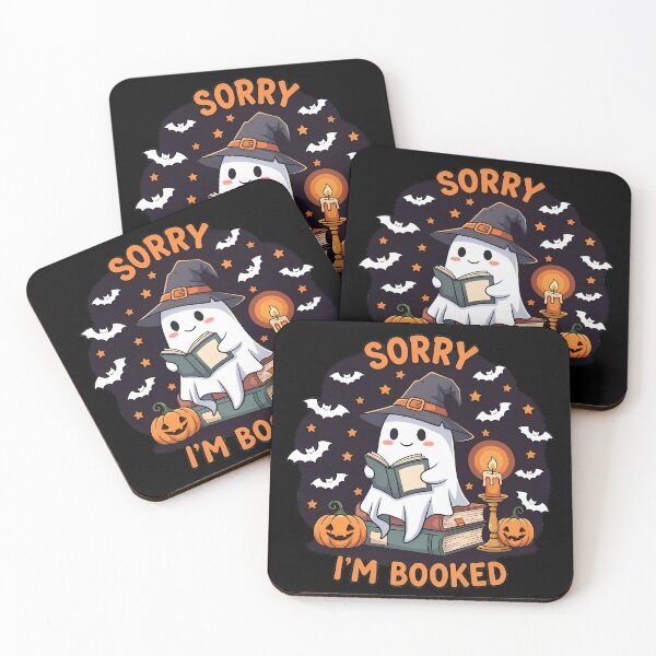 Item preview, Sorry I'm Booked Ghost designed and sold by Linework Studio.