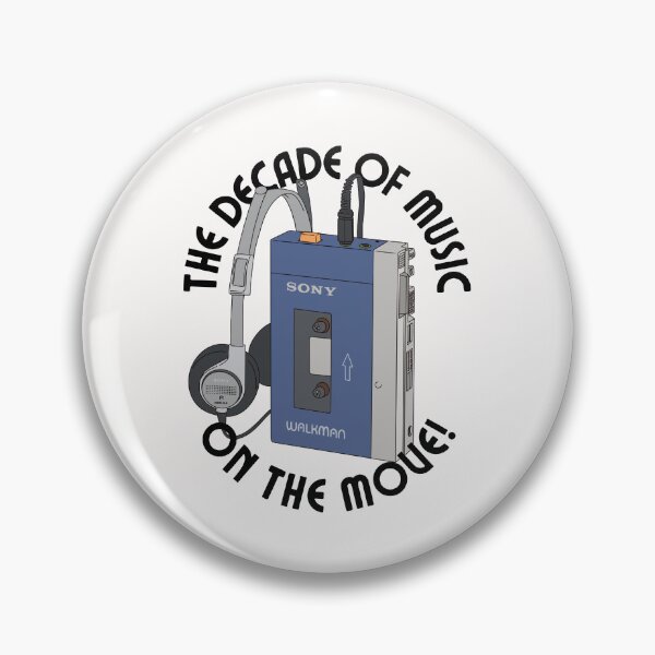 Item preview, Retro Vintage Walkman the decade of music designed and sold by MadaFaCose.