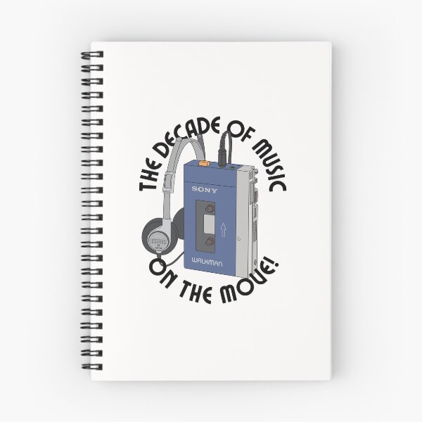 Item preview, Retro Vintage Walkman the decade of music designed and sold by MadaFaCose.