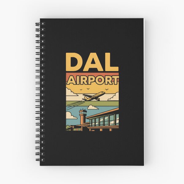 Item preview,  "DAL Airport" - Retro Sunset Travel Design designed and sold by DMNindustries.