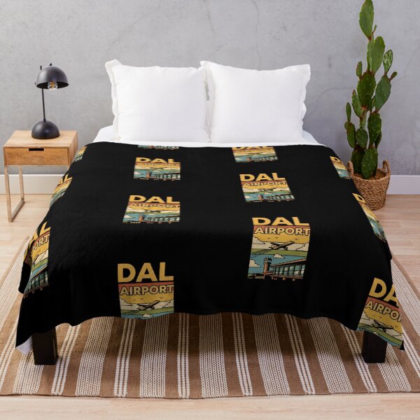Item preview,  "DAL Airport" - Retro Sunset Travel Design designed and sold by DMNindustries.