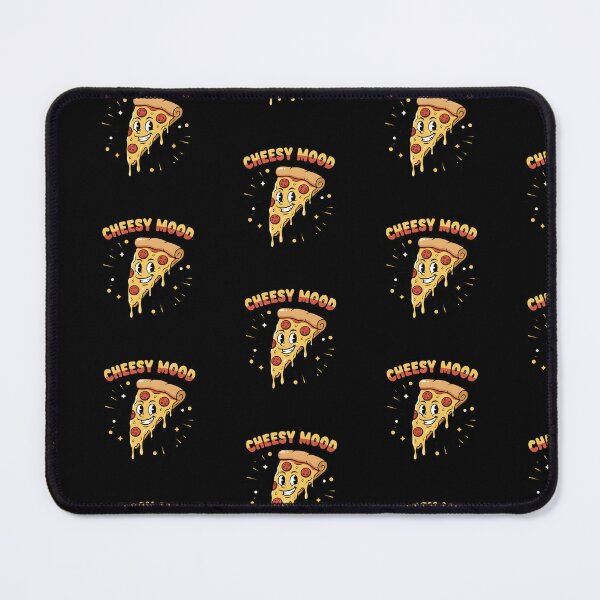 Item preview, Cheesy Mood Pizza Fun – Funny and Gourmet Illustration designed and sold by drchzak.