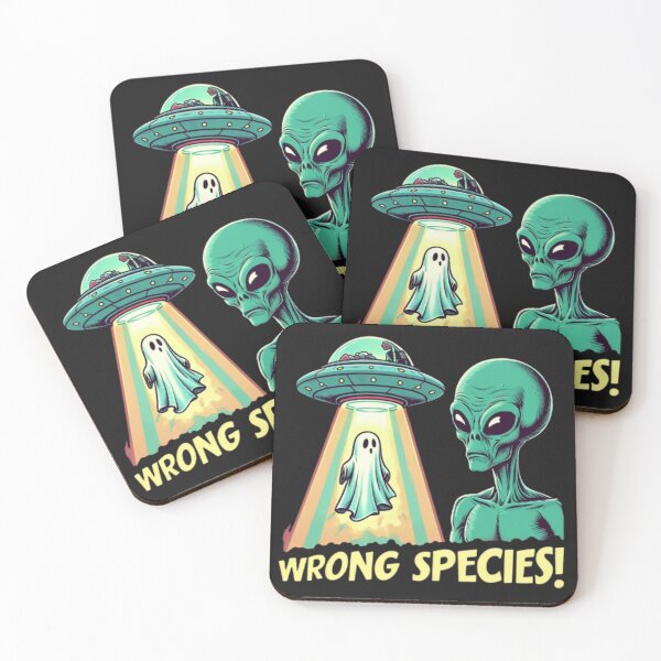 Item preview, Alien & Ghost Encounter – Wrong Species designed and sold by Antik by Schulz.