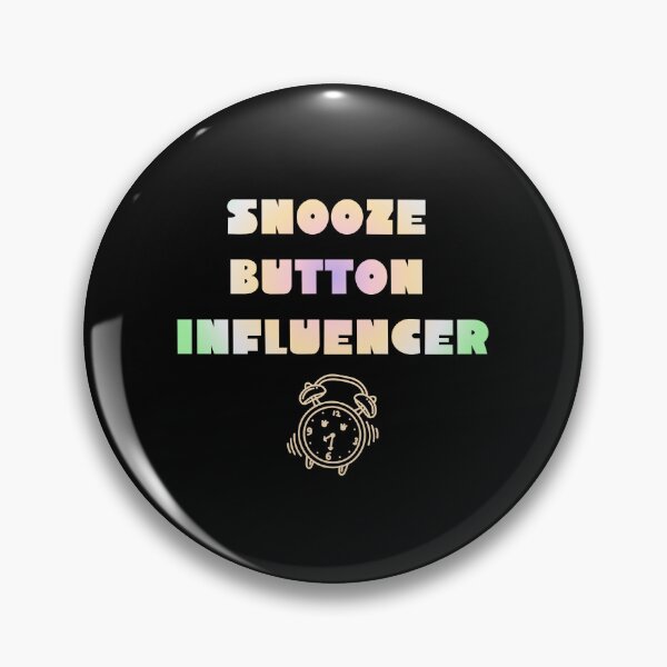 Item preview,  The Snooze Button Champion Sleep Influencer Shirt designed and sold by Moyeri.
