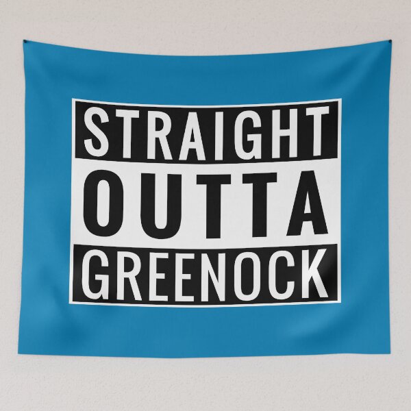 Item preview, Straight Outta Greenock designed and sold by Jeallan Designs.