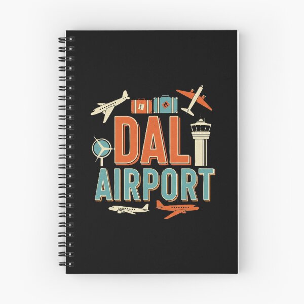 Item preview, "DAL AIRPORT" - Vintage Travel Sticker Design designed and sold by DMNindustries.