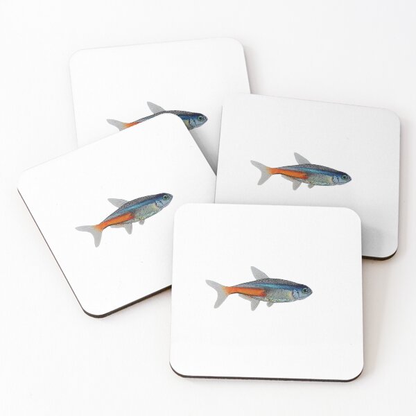 Item preview, Neon tetra fish designed and sold by OnaleeNicklinArt.