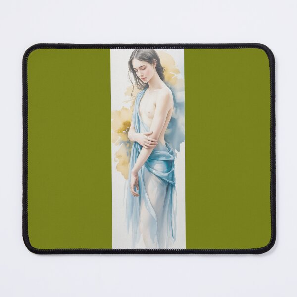 Item preview, Ethereal Muse Watercolor Art By Merch, Limited Edition designed and sold by HERIBERTOMARTHA.