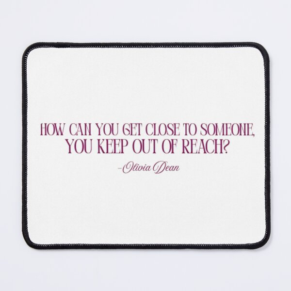 Item preview, How Can You Get Close To Someone You Keep Out Of Reach Olivia Dean Lyric designed and sold by anastasijasstore.