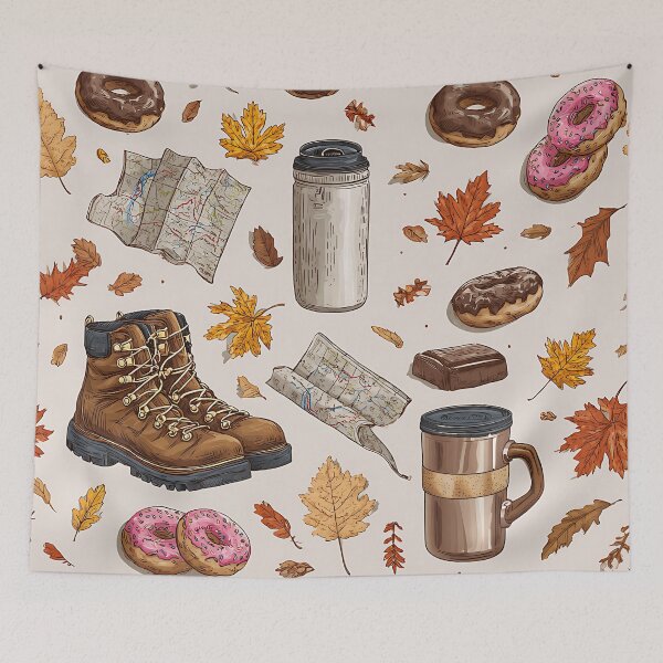 Item preview, Fall Trail Pattern - Autumn & Halloween Series designed and sold by Mission Ready.