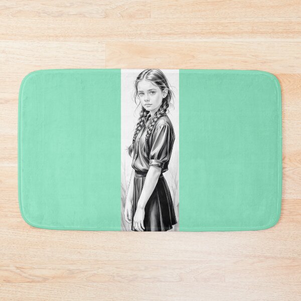 Item preview, Grayscale Braided Beauty Portrait By Merch, Limited Edition designed and sold by JERICHOALBERT2.
