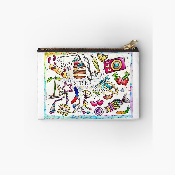 Item preview, Trinket tattoo flash sheet  designed and sold by Sillysoybeantattoos.