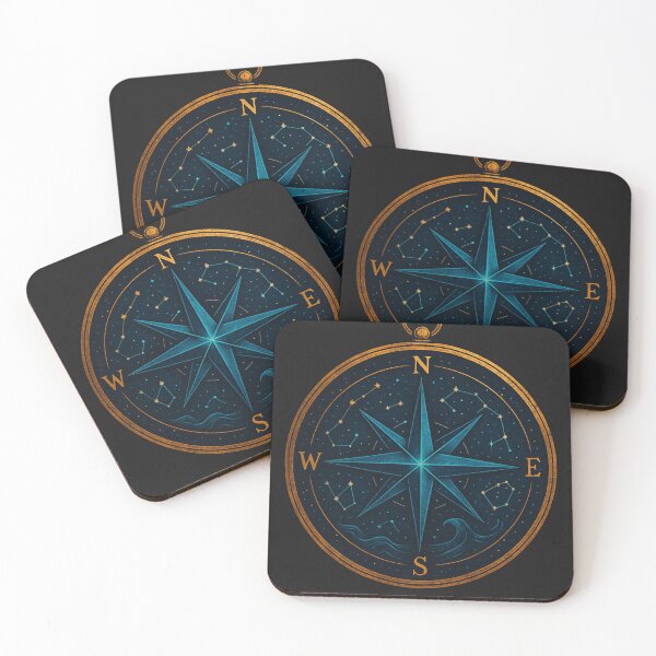 Item preview, Stellar Compass – Navigation by Constellations designed and sold by Painted Moon by Luna Bee™.