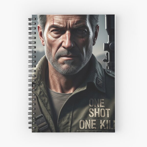 Item preview, One Shot One Kill - Veteran Sniper Portrait designed and sold by SupraShore.